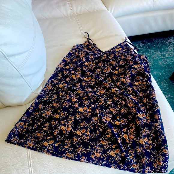 Nightgown floral print, spaghetti straps - Picture 1 of 2